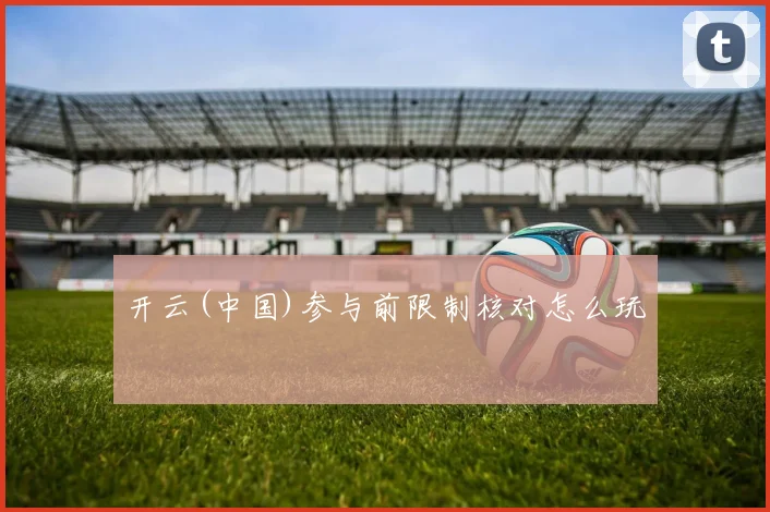 开云(中国)参与前限制核对怎么玩